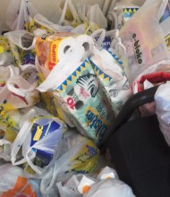 Παράδοση διάφορων ειδών στο Λύρειο Παιδικό Ίδρυμα